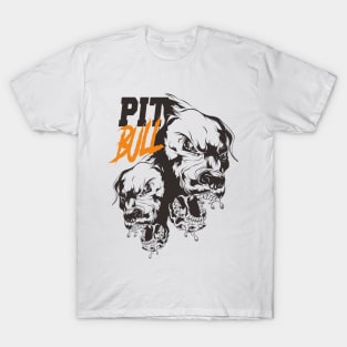 Pit Bull Head T-Shirt